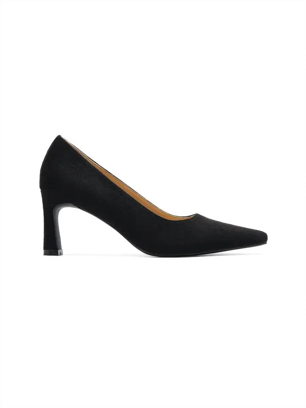 NEW CCOCCI women's classic pump heel in black suede